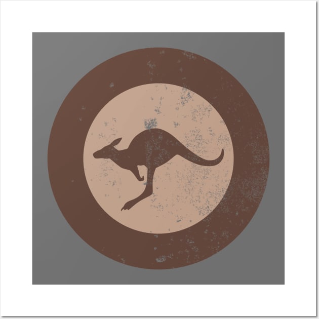 RAAF Patch Subdued (distressed) Wall Art by TCP